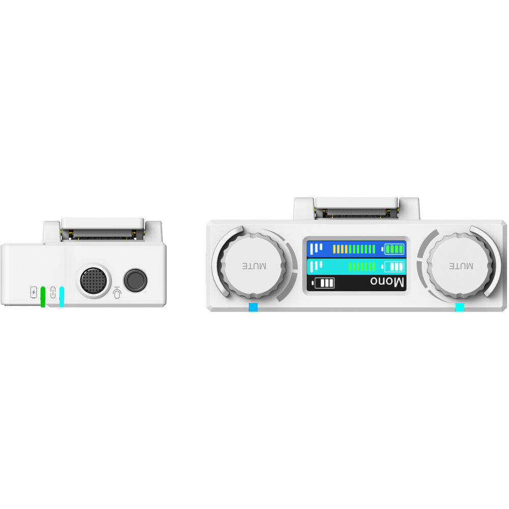 Hollyland LARK 150 Solo Wireless Microphone System in White