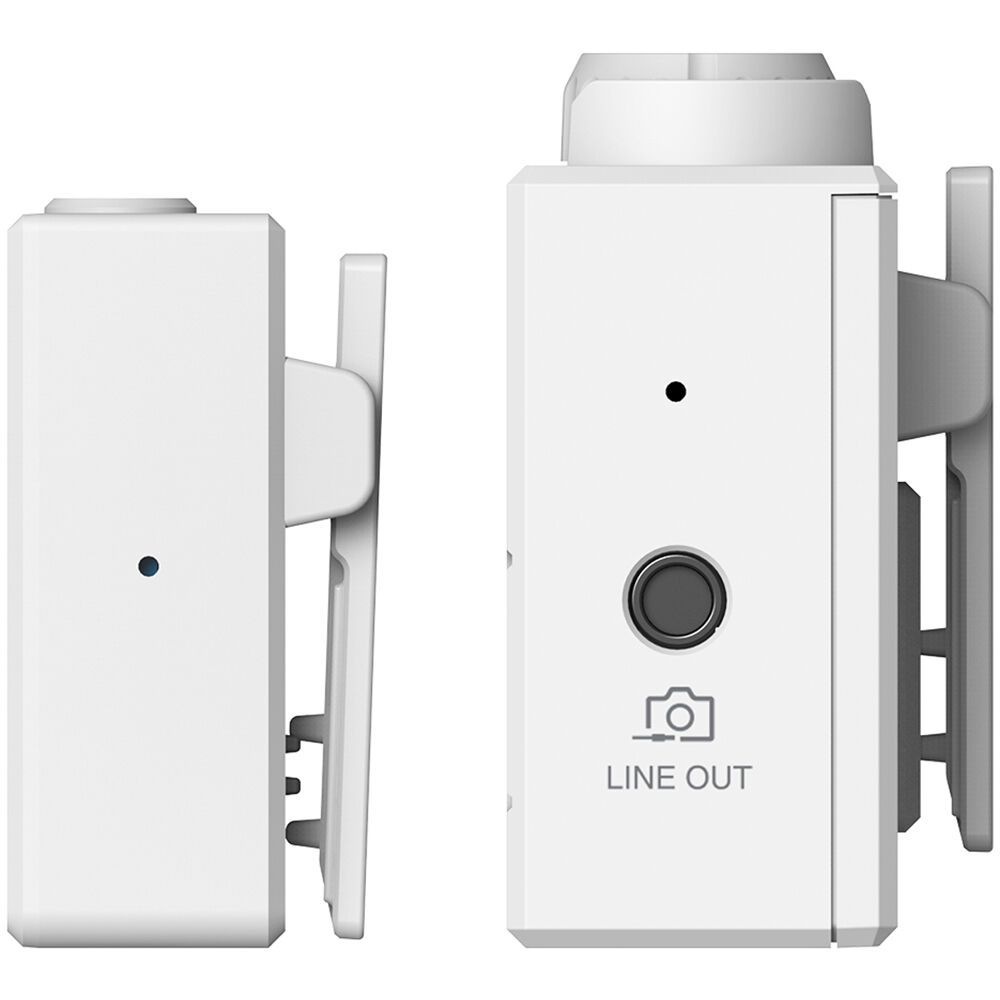 Hollyland LARK 150 Solo Wireless Microphone System in White
