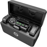 Hollyland Lark MAX DUO Professional 2 Channel Digital Wireless Microphone System