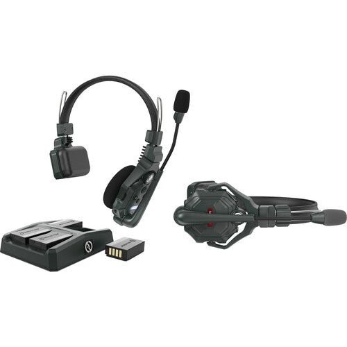 Hollyland Solidcom C1-2S Full-Duplex Wireless DECT Intercom System with 2 Headsets