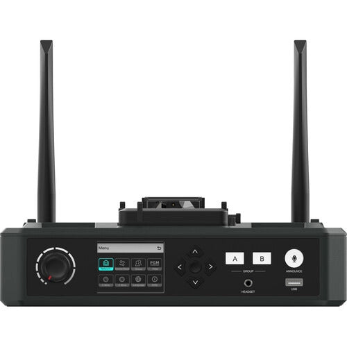 Hollyland Solidcom C1-8S Full-Duplex Wireless DECT Intercom System with 8 Headsets, HUB Base, Storm Case & Connection Accessories