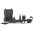 Hollyland Solidcom M1 Pro Full-Duplex ENC Wireless Intercom System with 4 Beltpacks and Double-Ear Headsets