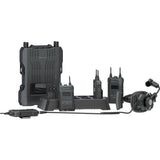 Hollyland Solidcom M1 Pro Full-Duplex Wireless Intercom System with 4 Beltpacks & Single-Ear Headsets (1.9 GHz)