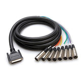 Hosa 3 metre 8-Ch DB25 to XLR3m Audio Snake Cable