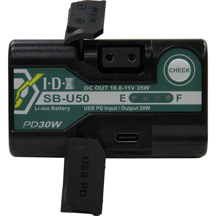 IDX SB-U50 PD Sony BP-U Lithium-Ion Battery (48Wh)