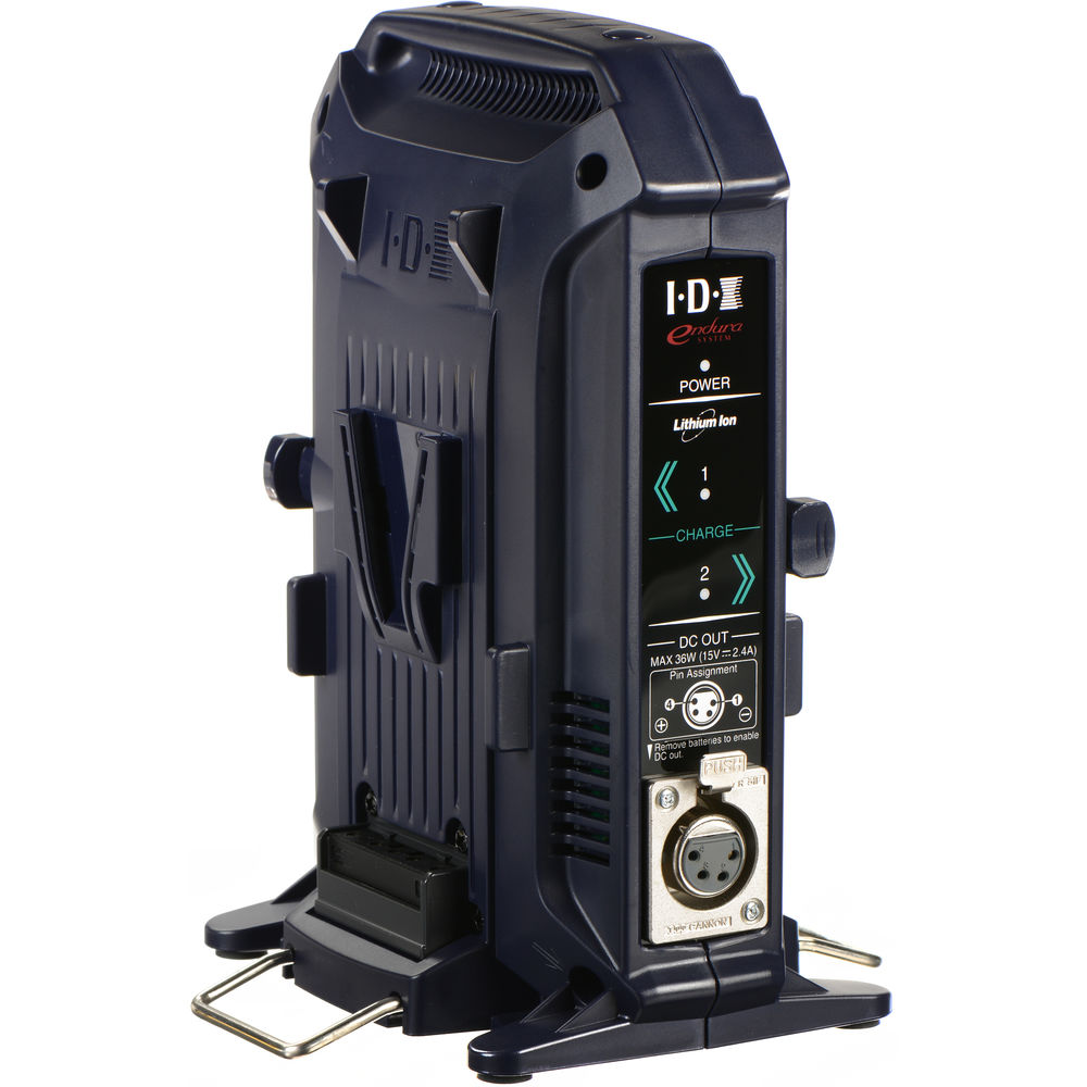 IDX VL-2X 2-Channel Sequential Quick Charger with AC Adapter