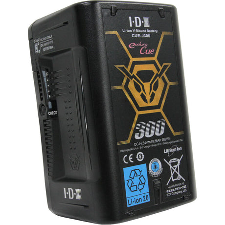 IDX CUE-J300 289Wh High-Load Li-Ion V-Mount Battery with 2 x D-Tap