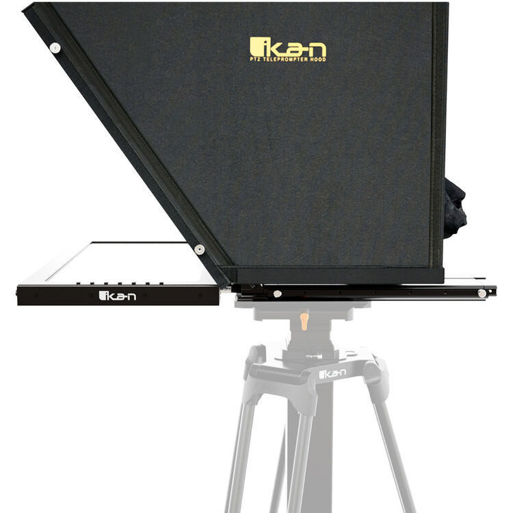Ikan 15 Inch PTZ Teleprompter with Widescreen Tally Monitor