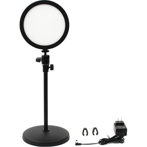Ikan HomeStream Kit 4 with Desktop Lights and Green Screen and Capture Device and Camera Stand and Podcast Mic