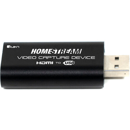 Ikan HomeStream Kit 4 with Desktop Lights and Green Screen and Capture Device and Camera Stand and Podcast Mic