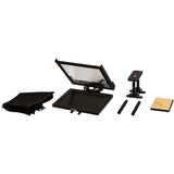 Ikan P2P Interview System with 2 x 15 Inch Teleprompters and Rolling Cases
