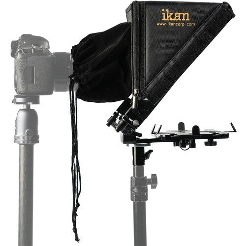 Ikan PT-ELITE-LS Elite Universal Tablet and iPad Teleprompter for Light Stand
