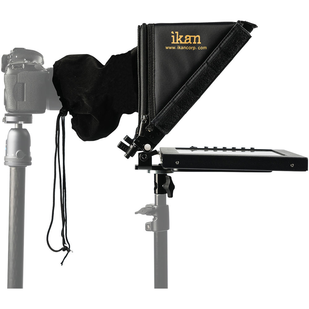 Ikan PT1200-LS 12 Inch Portable Light Stand Teleprompter