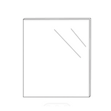 Ikan Replacement Glass for PT3700 Teleprompter