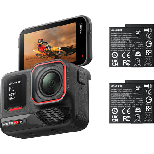 Insta360 Ace Pro 2 Action Camera (Dual Battery Bundle)