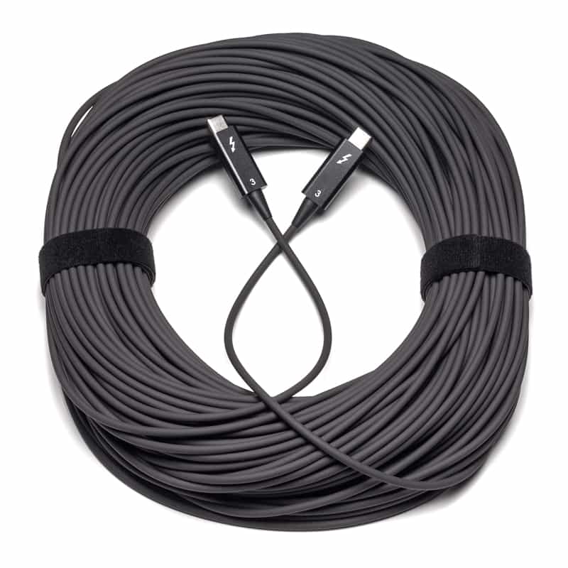 iodyne 50m Certified Optical Thunderbolt 3 Cable (40Gb/s)