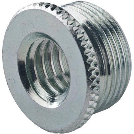 K&M 217 Thread Adapter - 3/8" Female Thread to 5/8" Male Thread