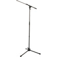 K&M 210/9 Tripod Microphone Stand with Telescoping Boom - Black