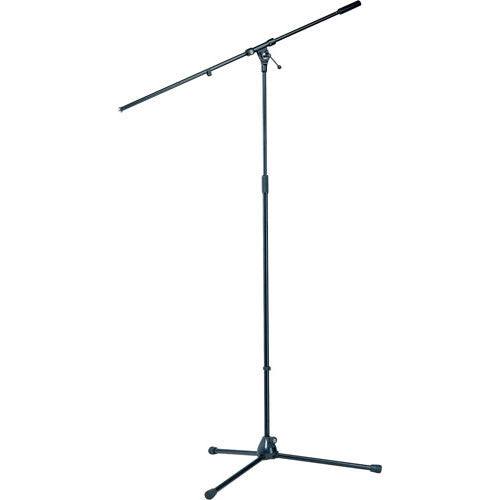 K&M Tripod Microphone Stand with Boom - Height 109 - 200cm
