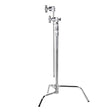 Kupo CL-30MK 30 inch Silver C-Stand kit with grip and arm