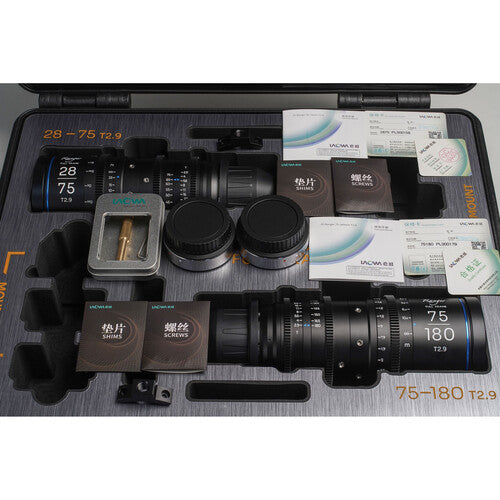 Laowa Ranger 28-75mm and 75-180mm Cine Lens 2-Lens Bundle (PL/EF)