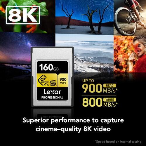 Lexar Professional CFexpress Type A Gold (160GB)