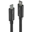 Lindy 2m Thunderbolt 3 Cable, 20Gbps, Black