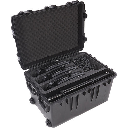 Litepanels Astra 6X Traveler Bi-Color Trio 3-Light V-Mount Battery Plates Kit
