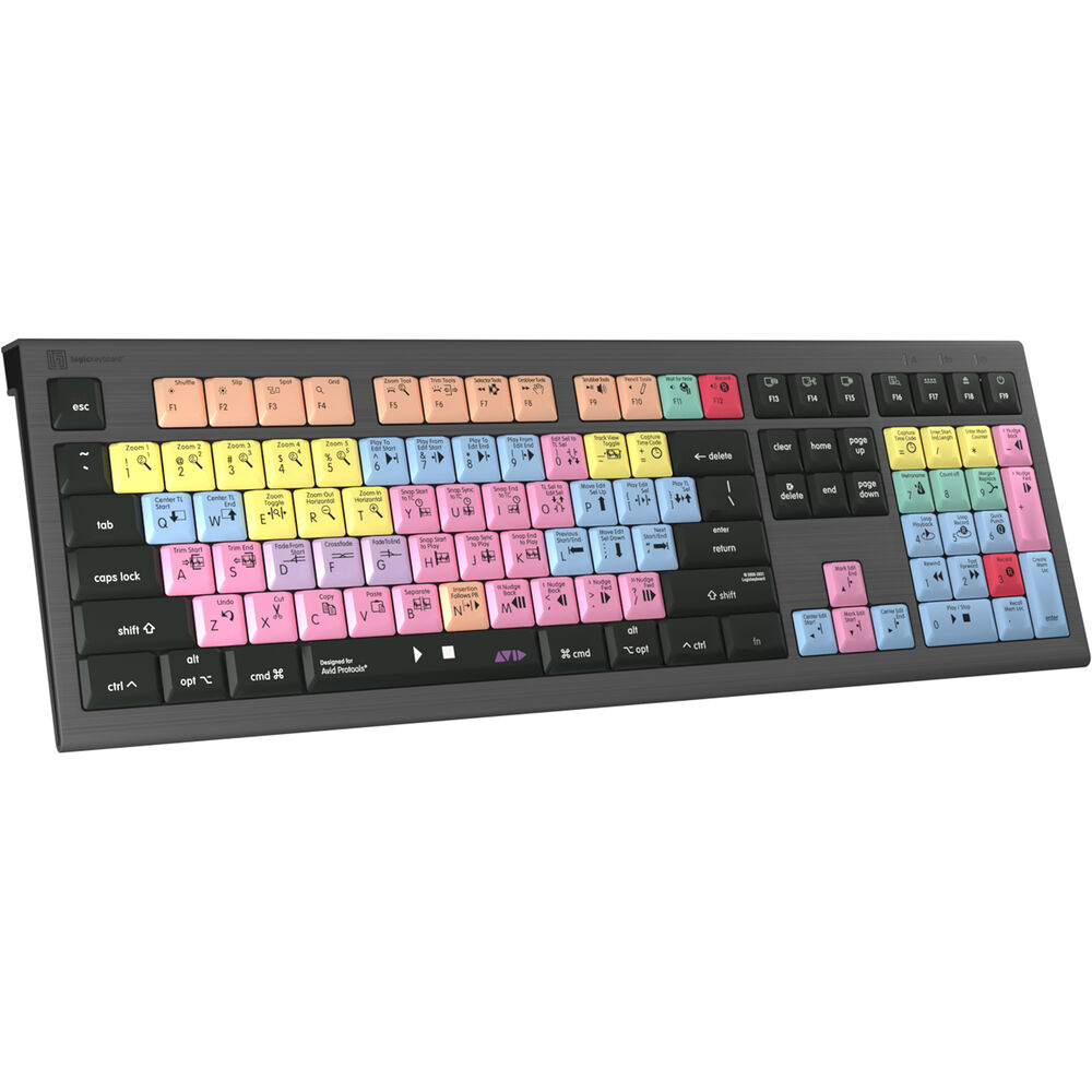 Logickeyboard ASTRA 2 Backlit Mac Keyboard for Pro Tools