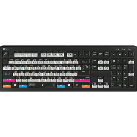 Logickeyboard Adobe Photographer ASTRA 2 Backlit Keyboard for Windows