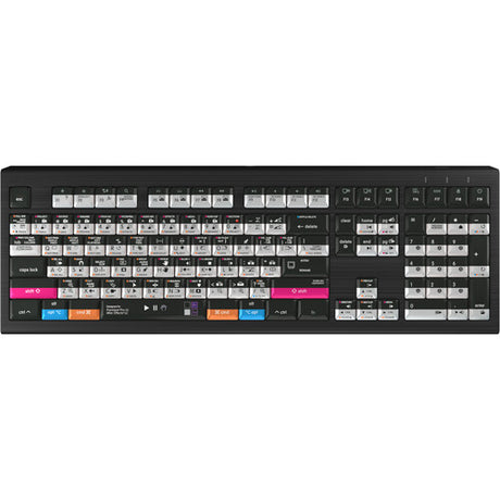 Logickeyboard ASTRA 2 Backlit Keyboard for Adobe Premiere Pro CC and After Effects CC for Mac