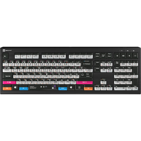 Logickeyboard ASTRA 2 Backlit Keyboard for Adobe Premiere Pro CC and After Effects CC Windows