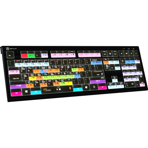 Logickeyboard ASTRA 2 Backlit Keyboard for FL Studio Windows