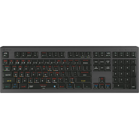Logickeyboard ASTRA 2 Shortcut Keyboard for Mac