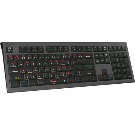 Logickeyboard ASTRA 2 Shortcut Keyboard for Mac