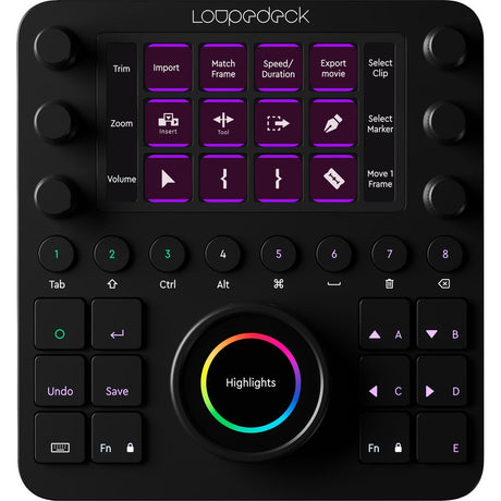 Loupedeck Creative Tool Video Editing Console