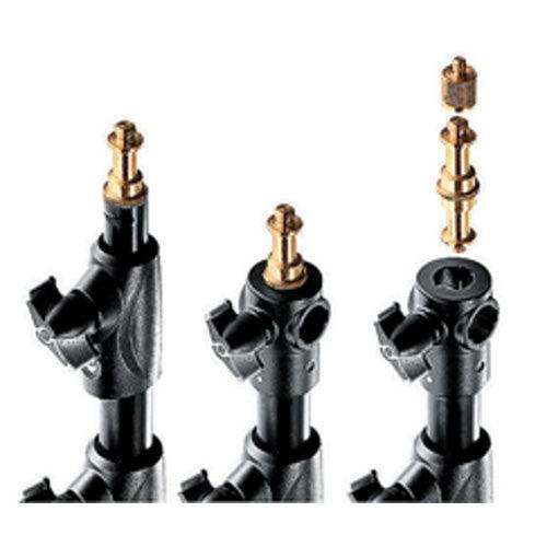 Manfrotto 1004BAC Aluminium Lightweight Air-Cushioned Stand - 3 Pack