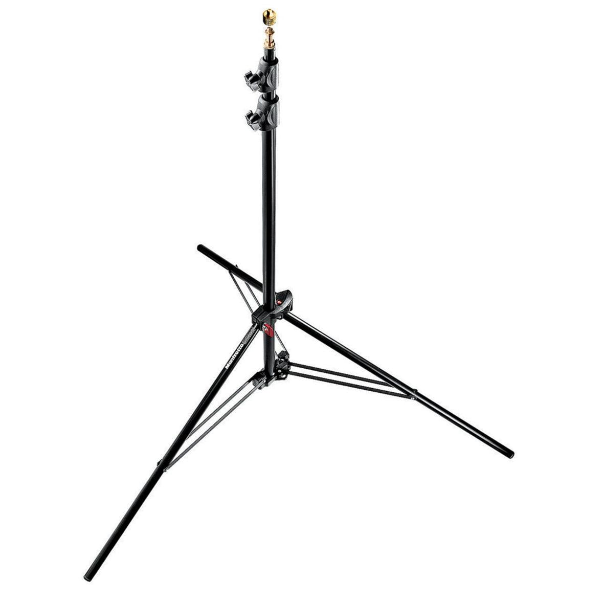 Manfrotto 1052BAC Aluminium Air-Cushioned Compact Stand in Black - 3 Pack