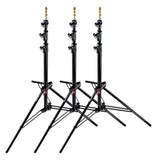 Manfrotto 1005BAC-3 Aluminium Ranker Air Cushioned Light Stand 3 Pack