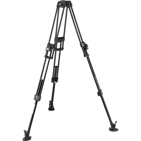 Manfrotto 645 FAST Twin Leg Video Tripod Legs Only - Aluminium