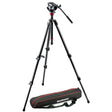 Manfrotto MVH500AH Fluid Head & 755CX3 MagFibre Tripod with Carrying Bag