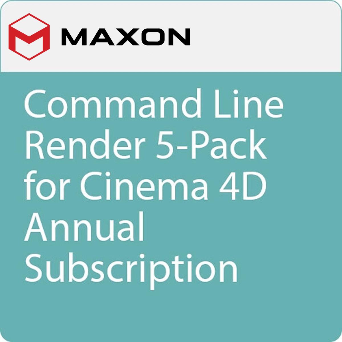 Maxon Cinema 4D 5 Render Node Annual Subscription