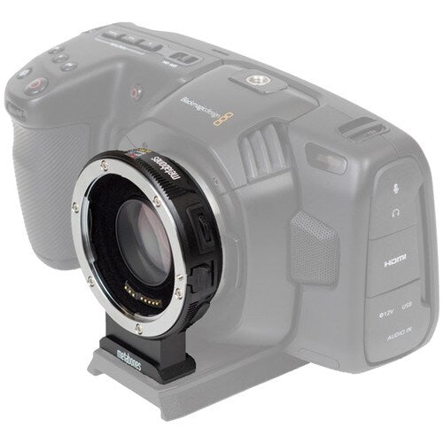 Metabones T CINE Speed Booster XL 0.64x Adapter for Canon EF Lens to BMPCC 4K Camera