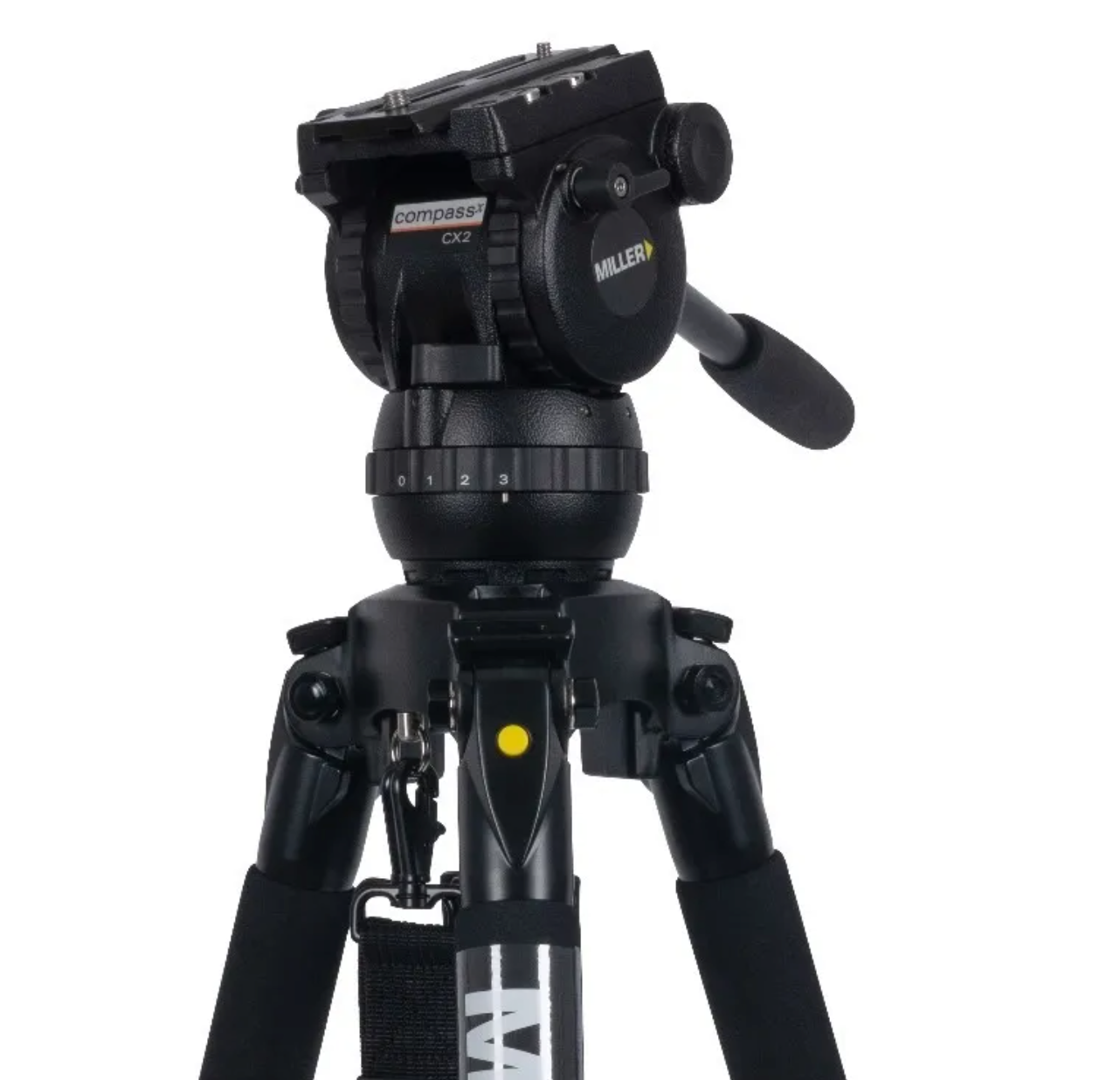 Miller CX2 Solo-Q 75 2-Stage Carbon Fibre Tripod System