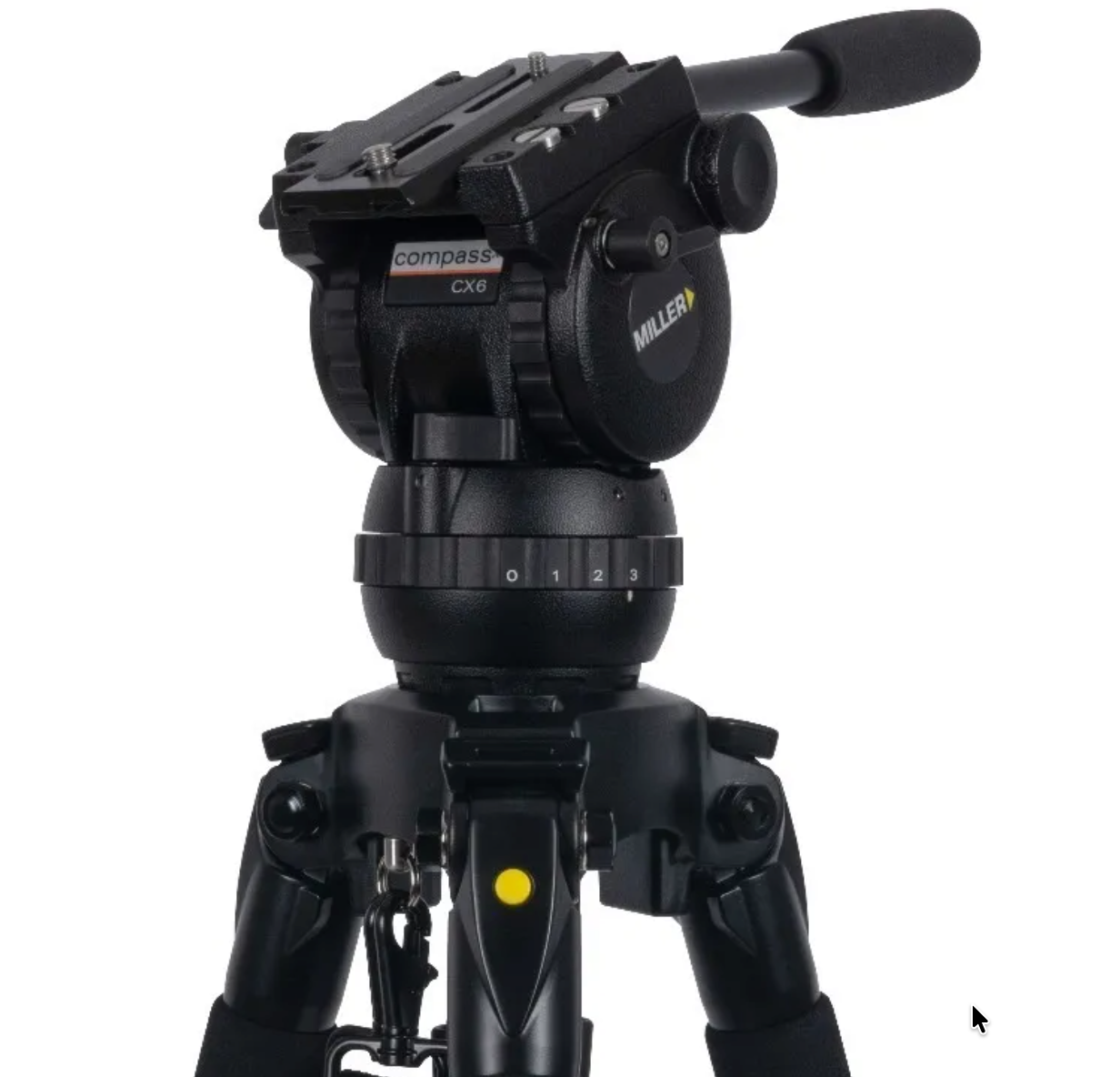 Miller CX6 Solo-Q 75 2-Stage Carbon Fibre Tripod System