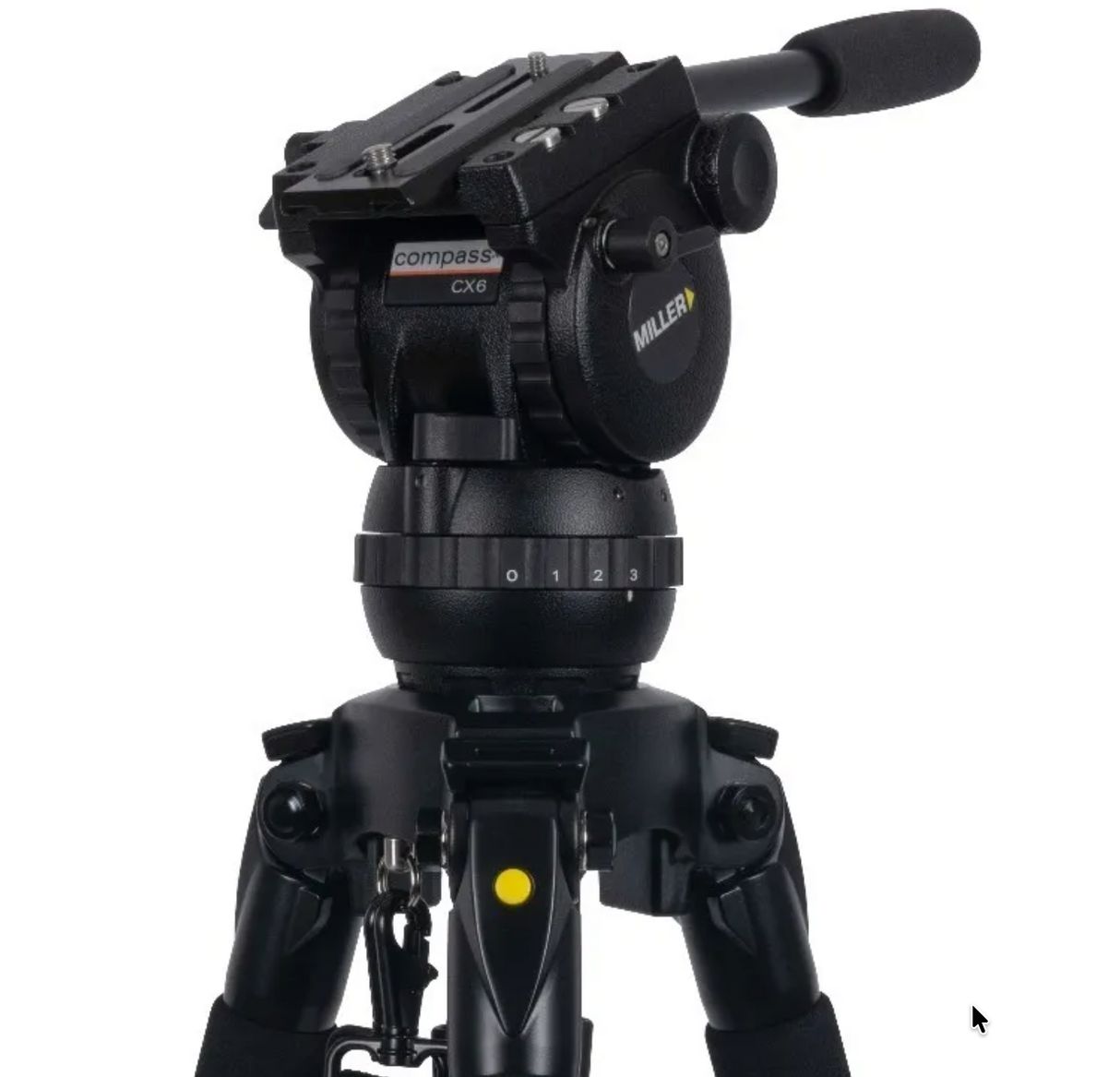 Miller CX6 Solo-Q 75 2-Stage Carbon Fibre Tripod System