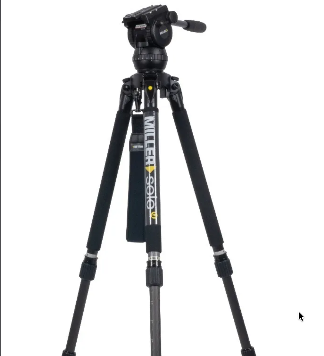 Miller CX8 Solo-Q 75 2-Stage Carbon Fibre Tripod System