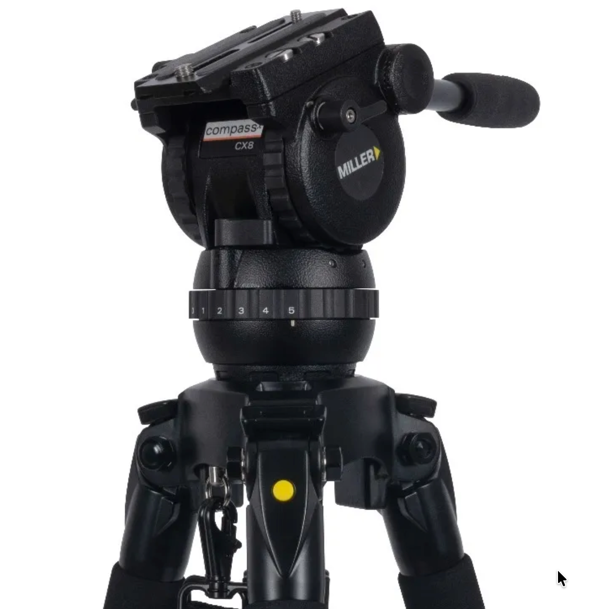 Miller CX8 Solo-Q 75 2-Stage Carbon Fibre Tripod System