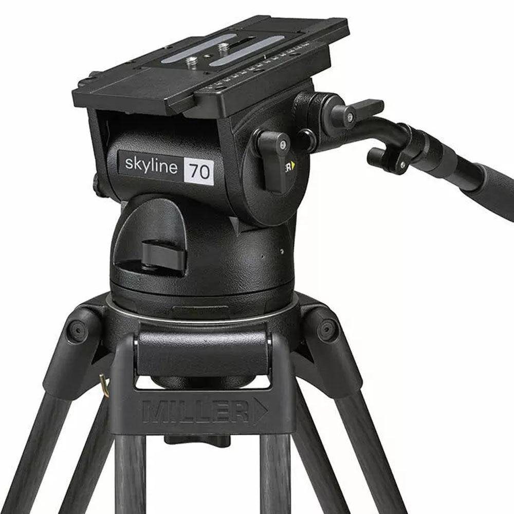 Miller Skyline 70 HD 1 Stage Studio Alloy Tripod System