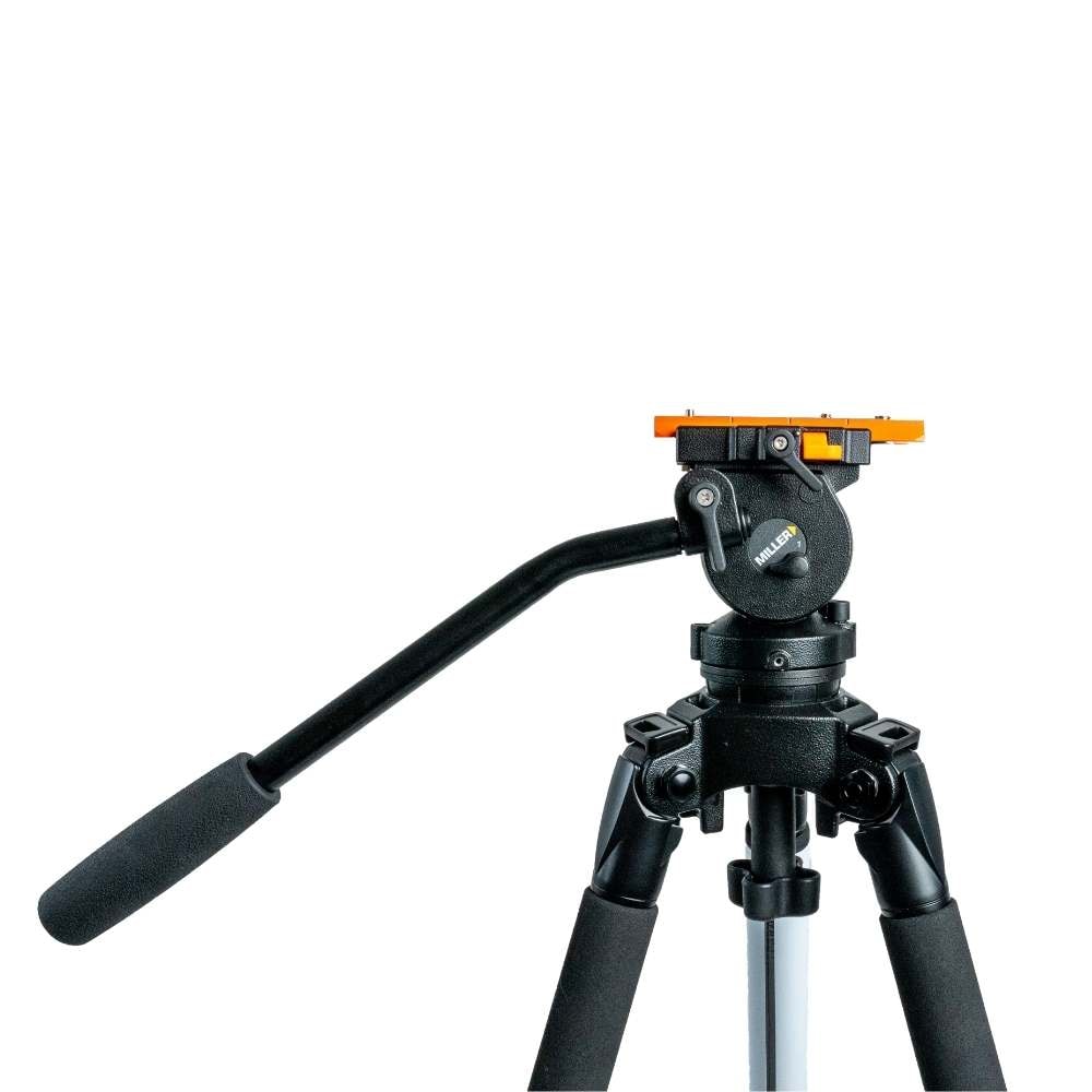 Miller 3003 AirV Fluid Head with Solo 2-Stage Aluminium Tripod